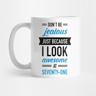 Awesome At Seventy One Mug